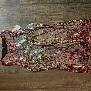 NYE sequin short dress (NWT)